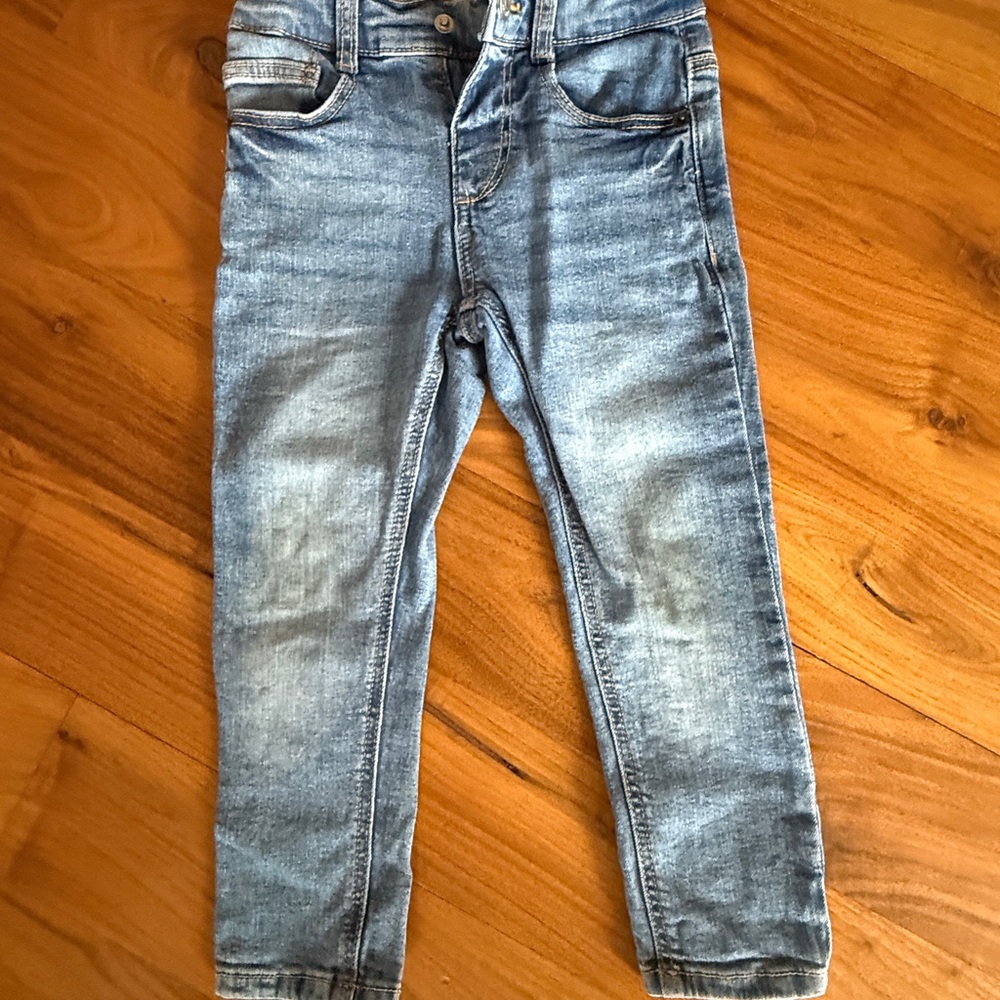 Zara Blue Skinny Kids Jeans